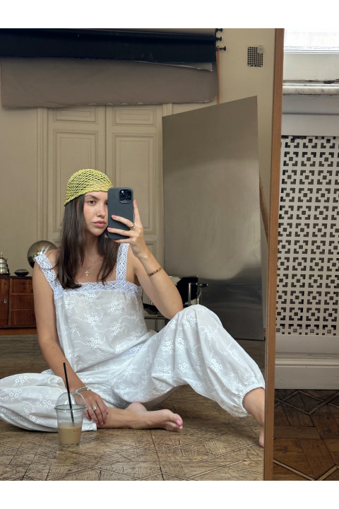 Сет Aladdin белый из шитья